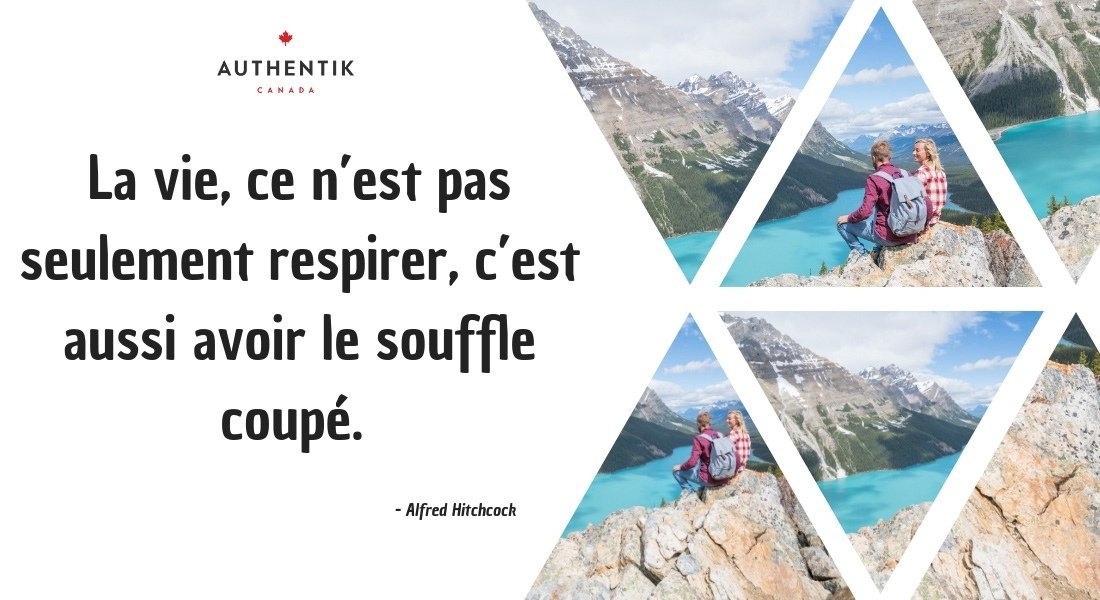 La vie, ce n'est pas seulement respirer, c'est aussi avoir le souffle coupé.