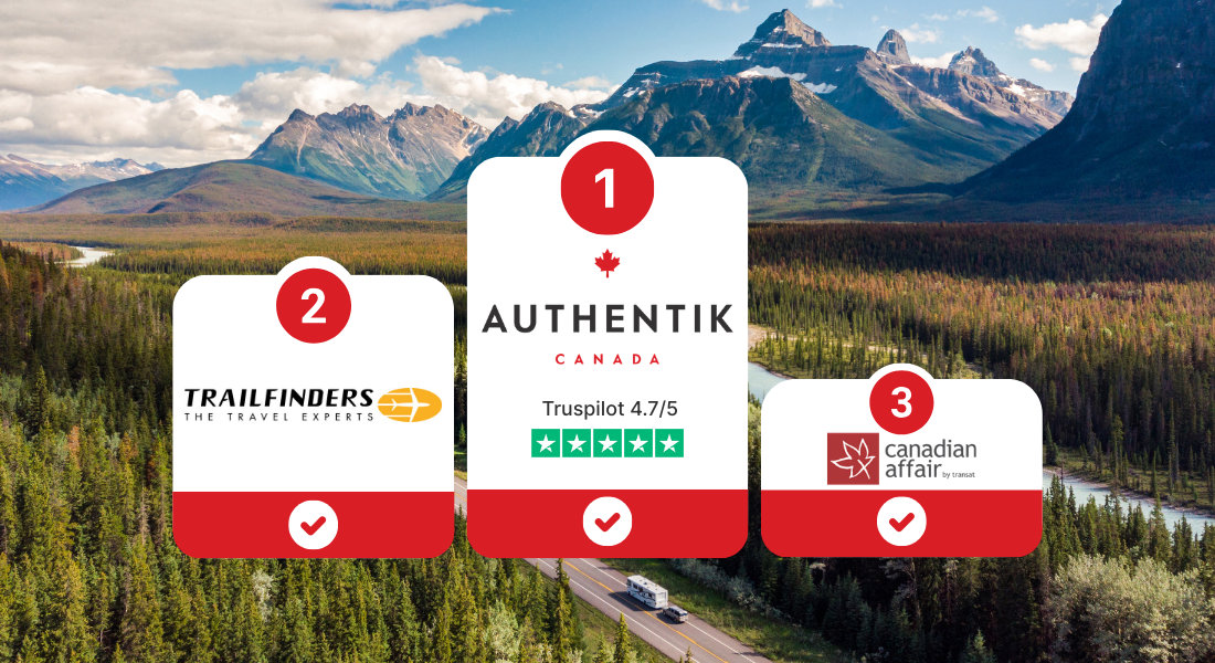 The 3 best travel agencies for Canada Top 3 of the best agencies to plan a trip to Canada