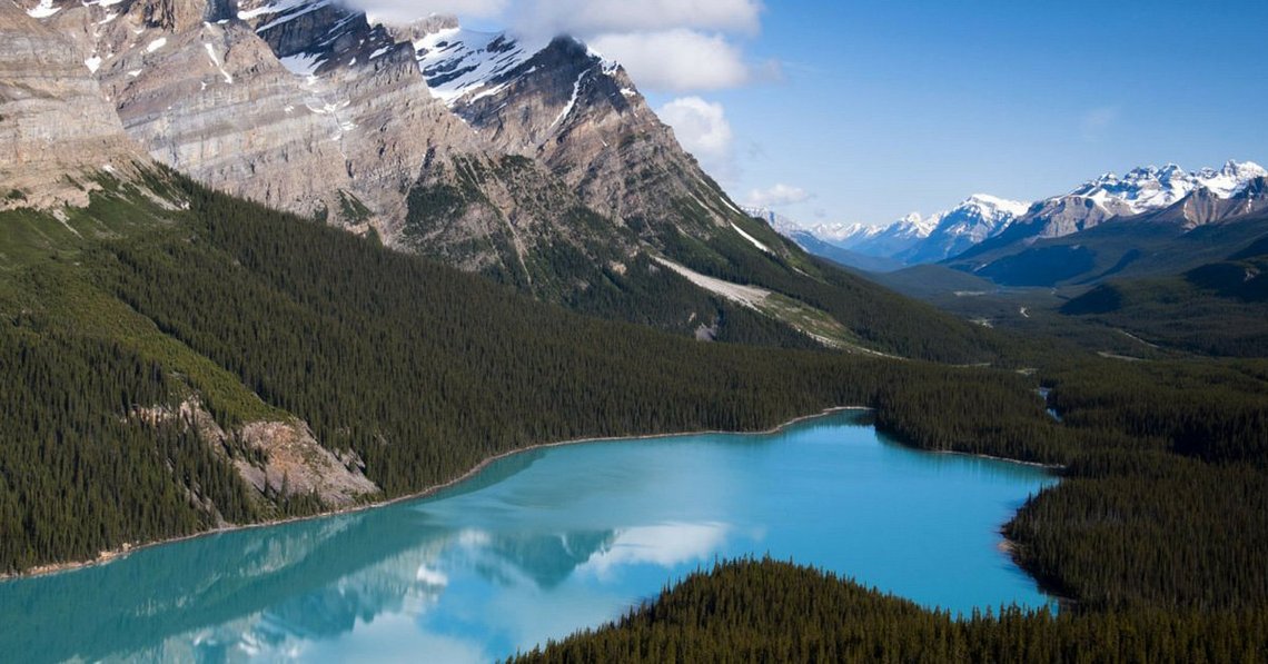top randonnées ouest canadien peyto lake