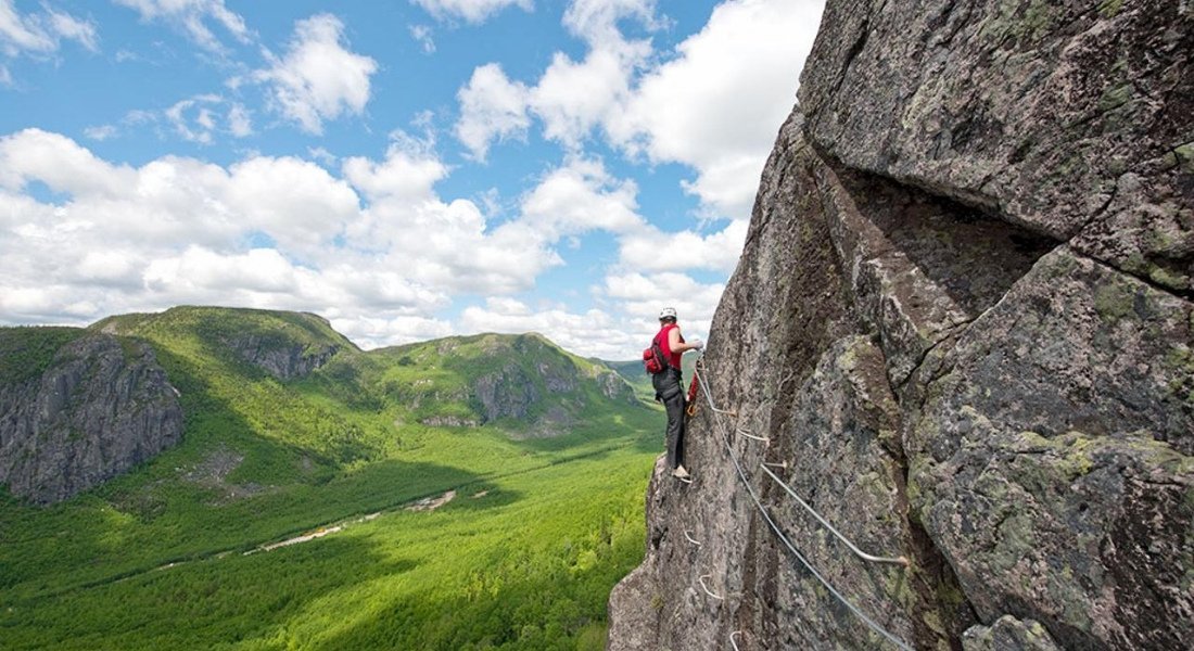 via Ferrata parc des Grands Jardins