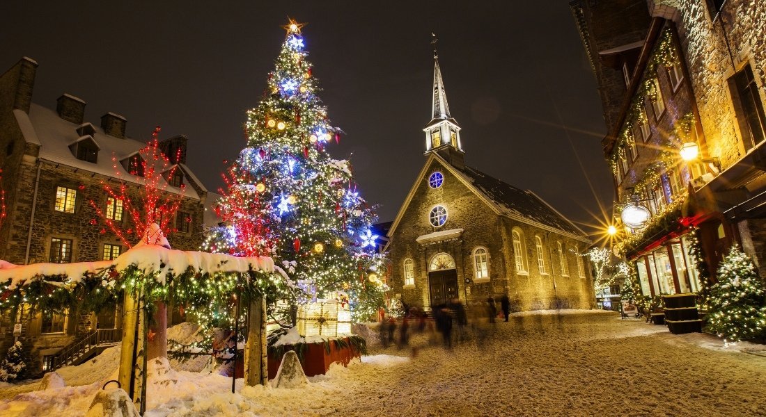 Illuminations dans le Vieux Québec Illuminations dans le Vieux Québec