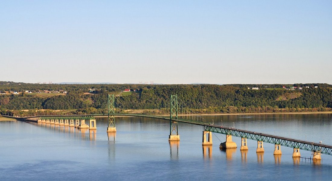 Le village de Sainte Pétronille, le plus beau sur l'île d'Orléans