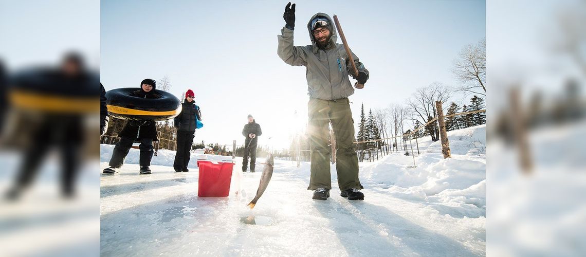 Pêche sur glace