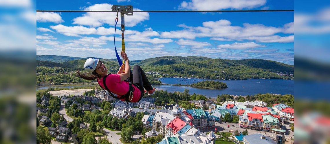 Parcours Tyroliennes Tremblant