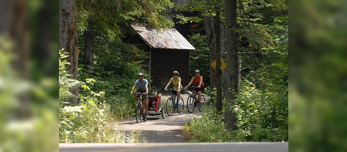 On the Bleuberry Cycling Route