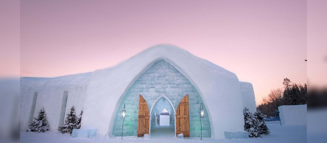 Hôtel de glace, Valcartier, QC