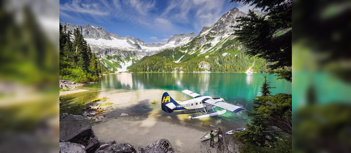 Alpine lake, BC