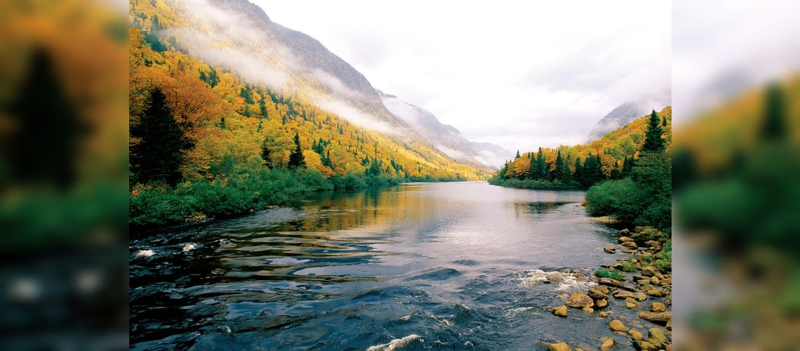 Vallée de la rivière Jacques-Cartier, Canada