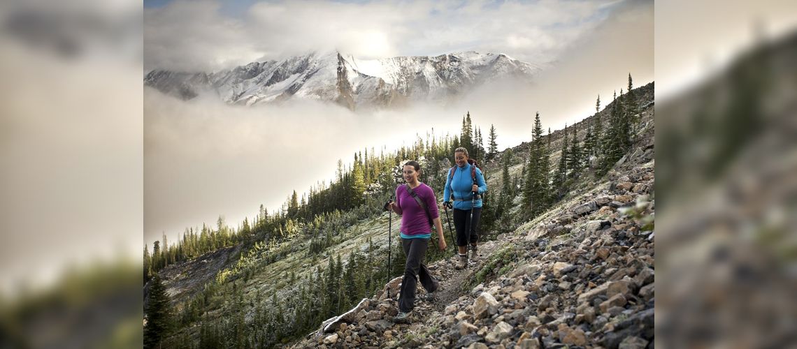 Rando sur Skoki Mountain, Banff National Park