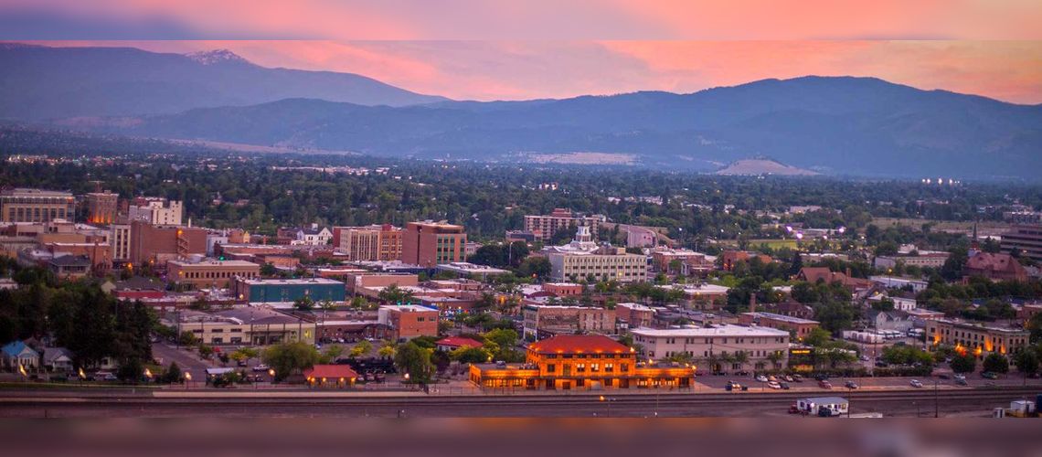 Centre-ville de Missoula, Montana