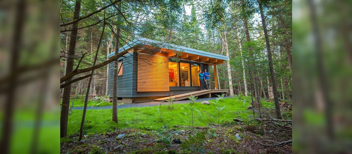 Chalet du Parc national du Mont-Orford, QC