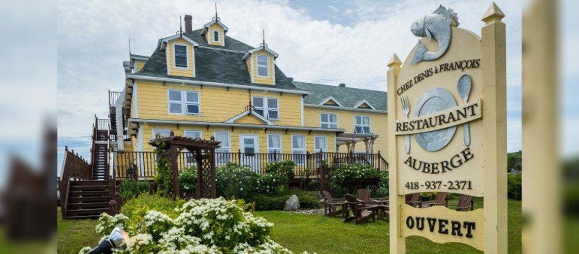 Auberge Chez Denis à François, Havre-Aubert, QC