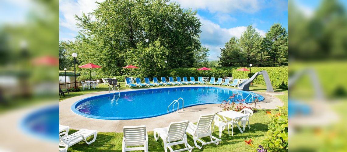 Outdoor swimming pool