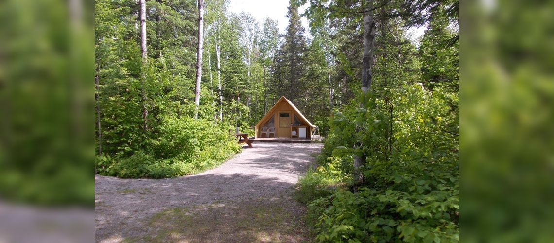 Prêt à Camper, Parc des Grands-Jardins, Québec
