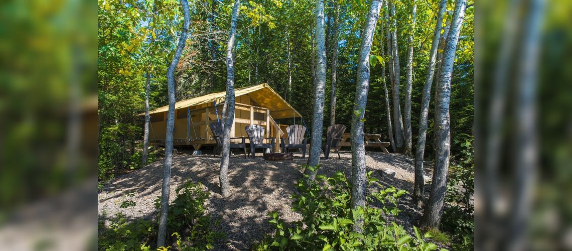 Tente Prêt-à-Camper, Réserve Faunique La Vérendrye 