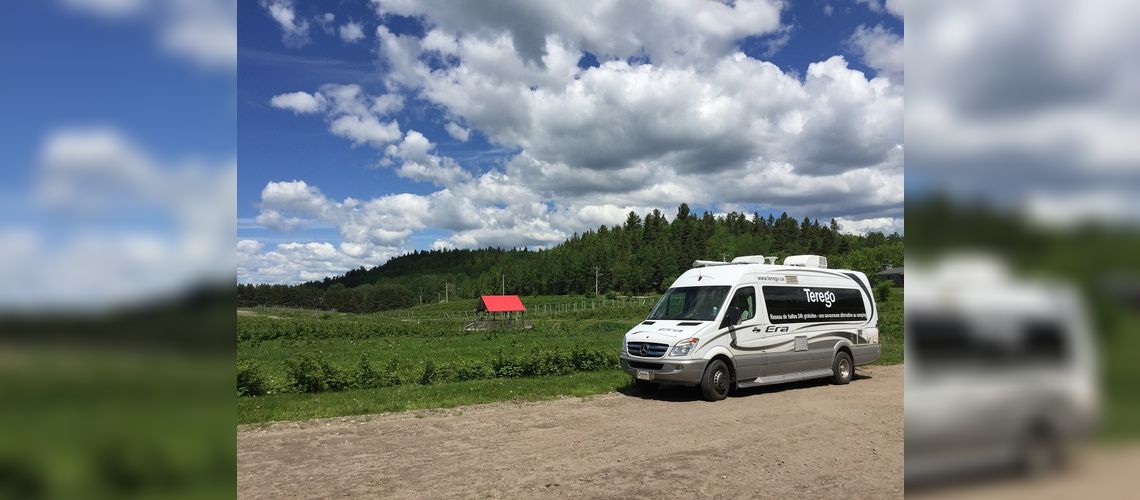 Nuitée chez un producteur local, Québec, Canada