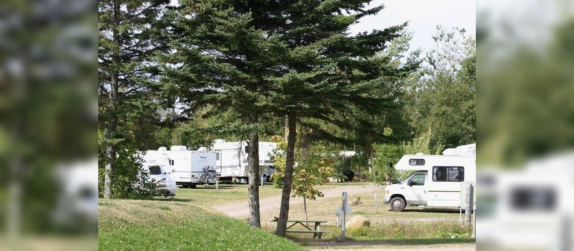 Rivière-Ouelle campground, Qc, Canada
