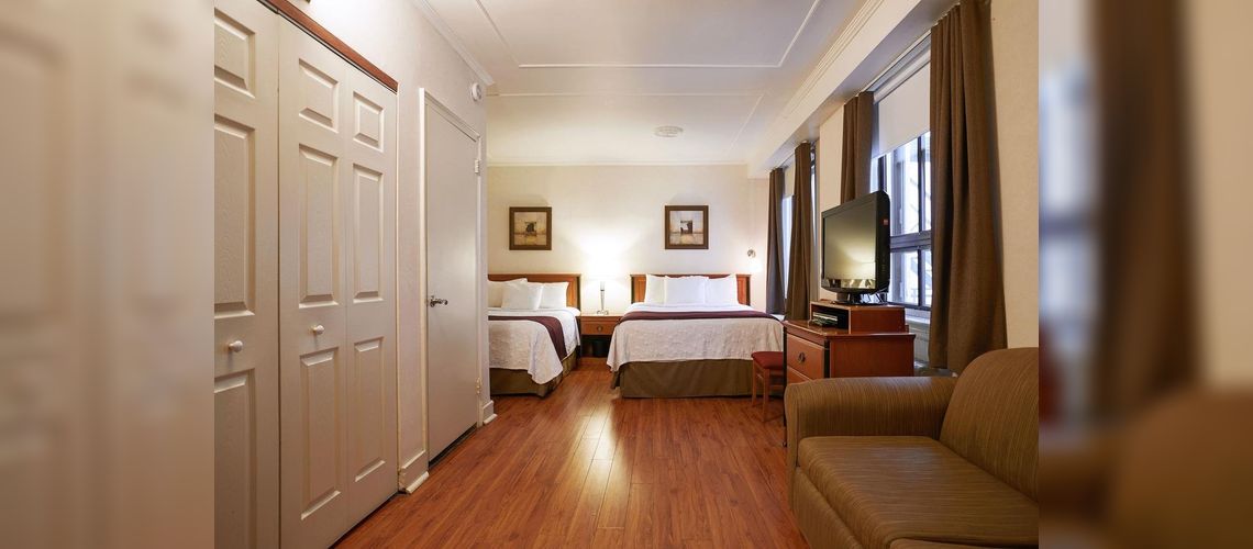 Room with 2 double bed