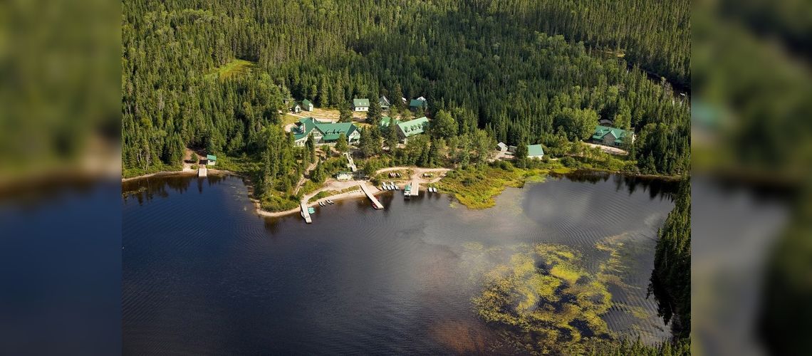 Aerial view of Seigneurie du Triton