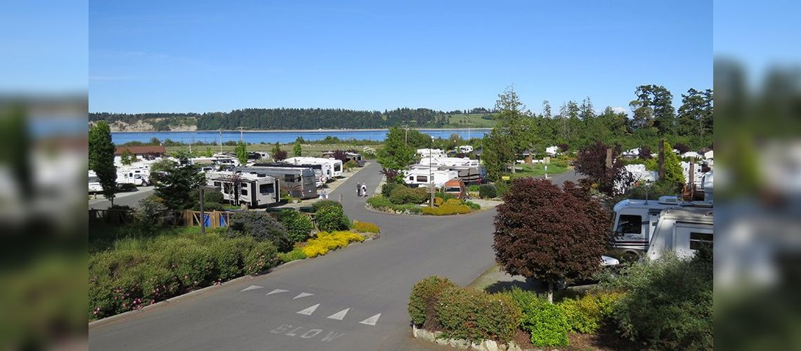 Camping Oceanside Resort, Victoria, Colombie-Britannique 