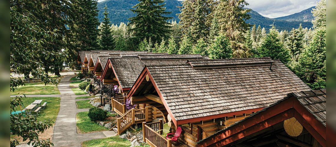 Cabins Riverside RV Resort, Whistler, BC