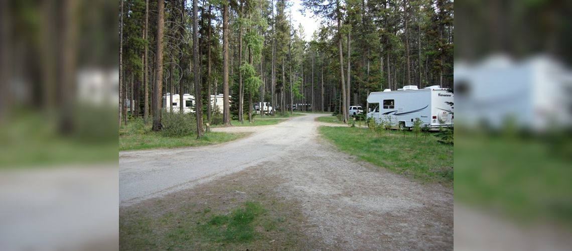 Parc Jasper, Camping Whistlers 