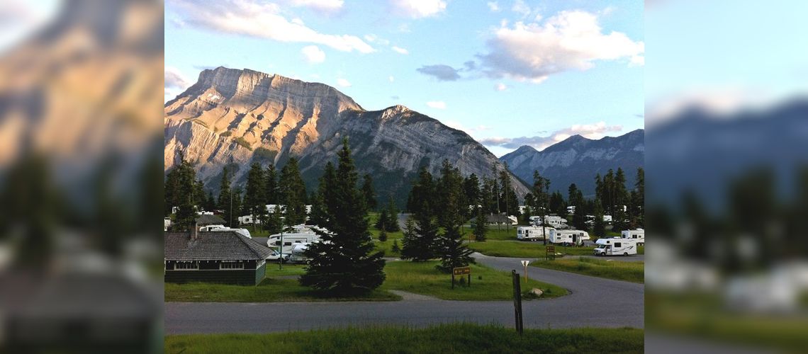 Camping Tunnel Mountain, Banff