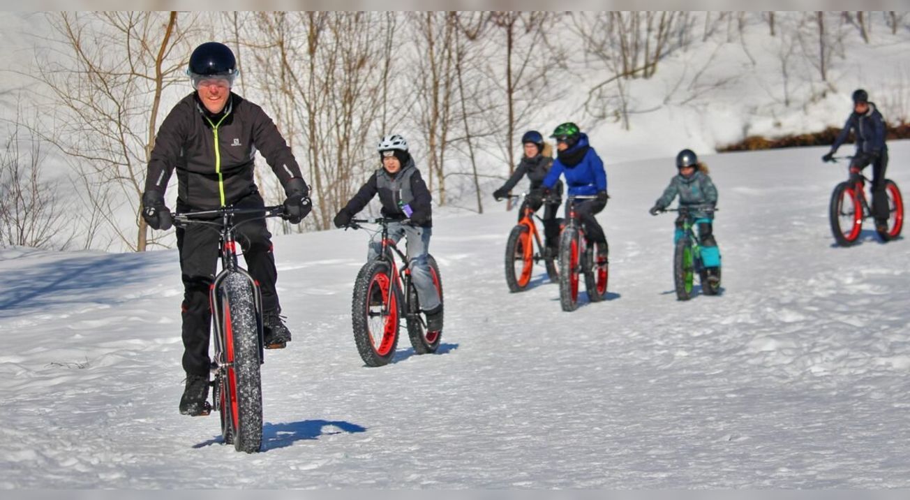 Fatbike en hiver
