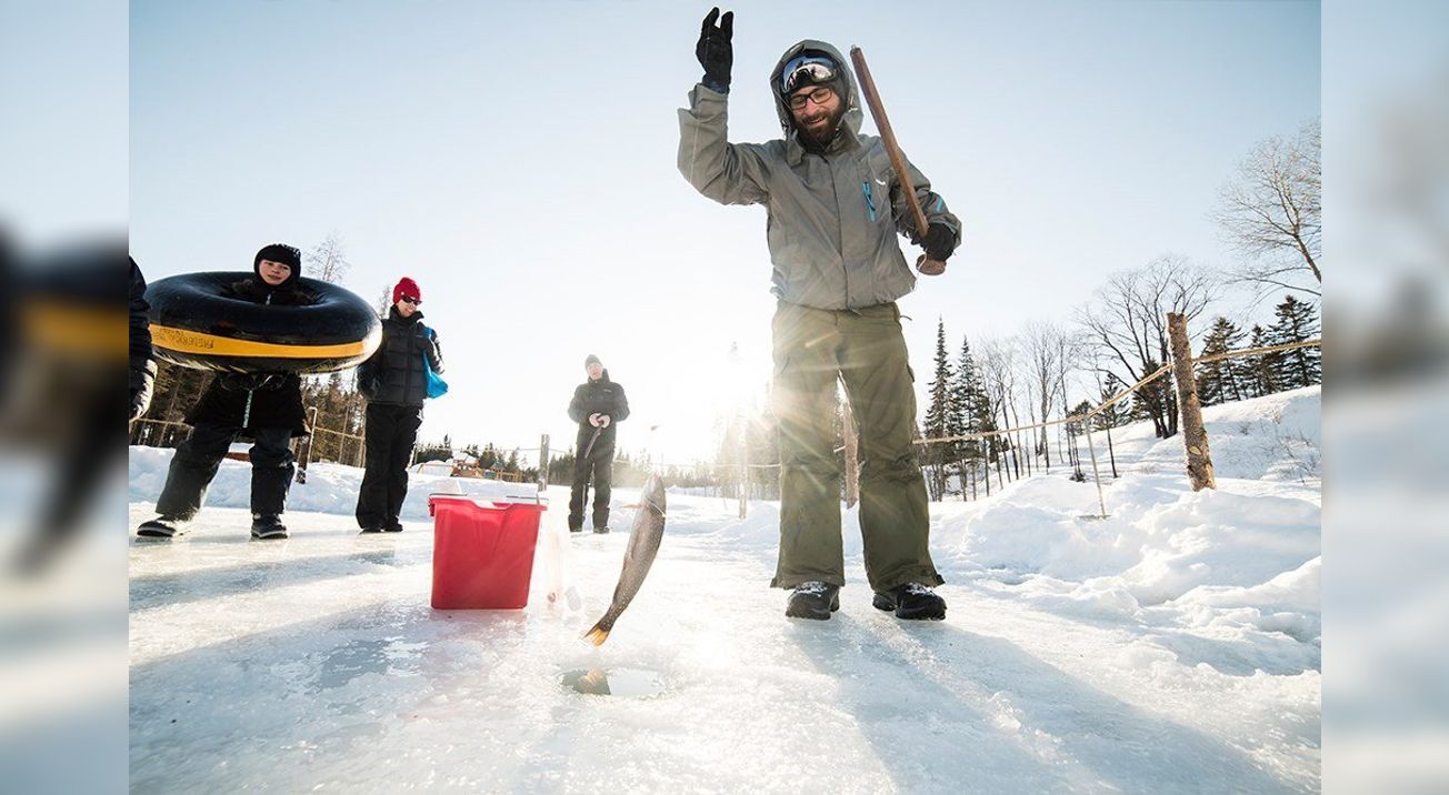 Pêche sur glace