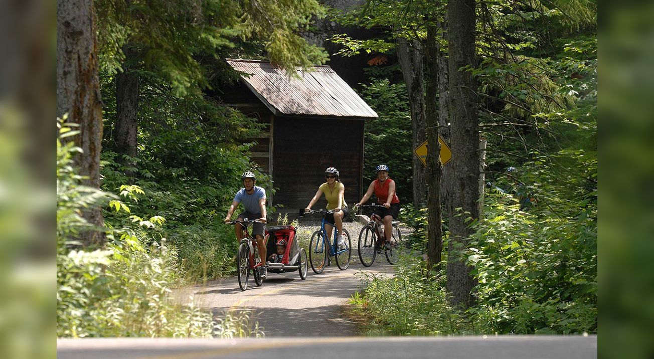 On the Bleuberry Cycling Route