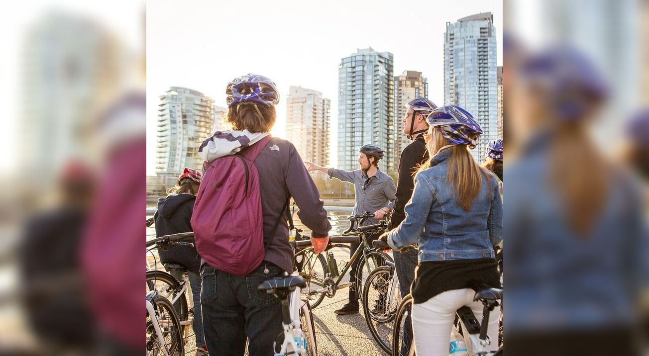 Vancouver guided tour by bike