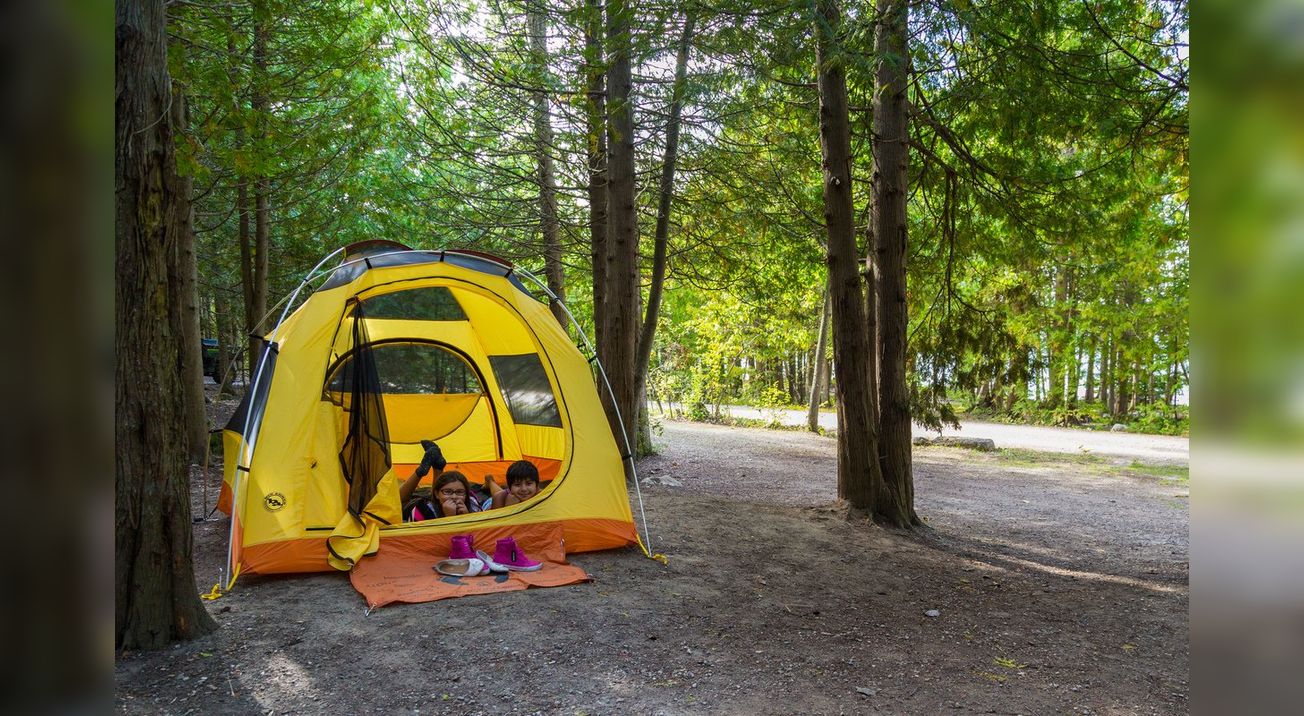 Cyprus Lake Campground, Bruce Peninsula, Ontario