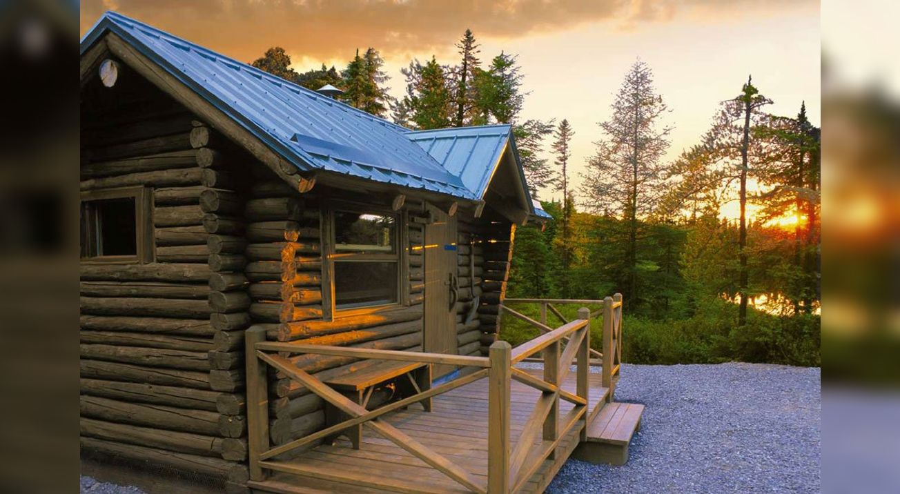 Chalet dans le parc national d'Aiguebelle, QC