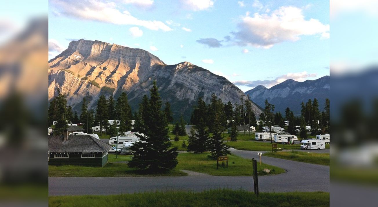 Camping Tunnel Mountain, Banff