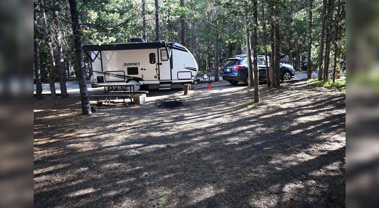 Grant Village campground