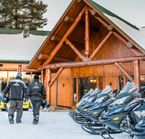 Journée de motoneige à la Pourvoirie Mekoos