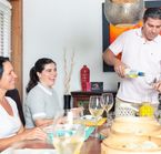 Dine in a local home, Levis