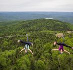 Parcours Tyroliennes Tremblant