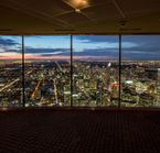 Vue du Belvedere en soiree