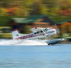 Transfert hydravion en pourvoirie - La Tuque