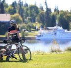 On the Bleuberry Cycling Route 