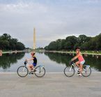 Promenade à vélo dans le parc National Mall