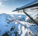 Soar over the majestic glaciers