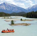 Rafting on the Athabasca - Jasper