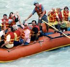 Rafting on the Athabasca - Jasper