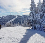 Mont Tremblant sous la neige