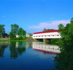 Covered bridge, Baie des Chaleurs