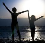 Magic moment on the beach, Baie des Chaleurs