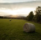 Scenic landscape of the Eastern Townships