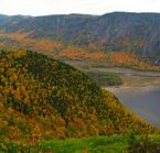 Saguenay Fjord in autumn